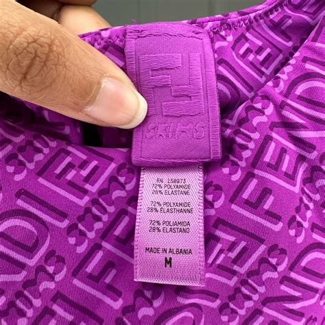 purple fendi skims